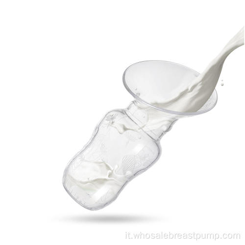 Collettore di latte materno leggero in silicone liquido per uso alimentare